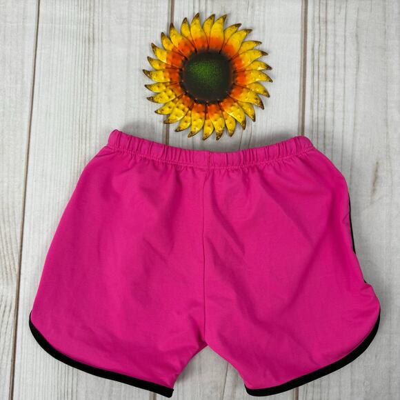 George hats neon pink track swim shorts 6/7 - Picture 2 of 5